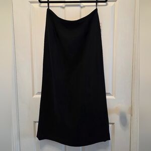 KASPER | Classic Black A-Line Skirt